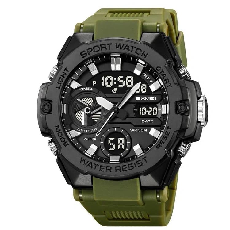 Годинники наручні 2383AG SKMEI, ARMY GREEN