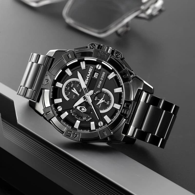 Годинники наручні 2399BK SKMEI, BLACK — фото 3
