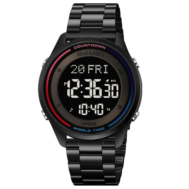 Годинники наручні 2412SBK SKMEI, BLACK