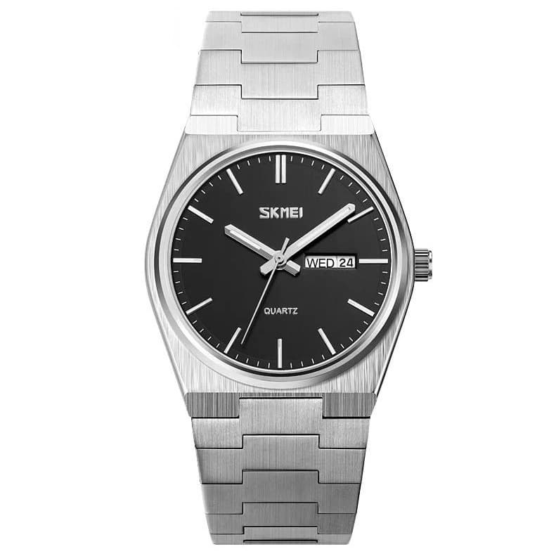 Годинники наручні 9288SIBK SKMEI, SILVER-BLACK — фото 1