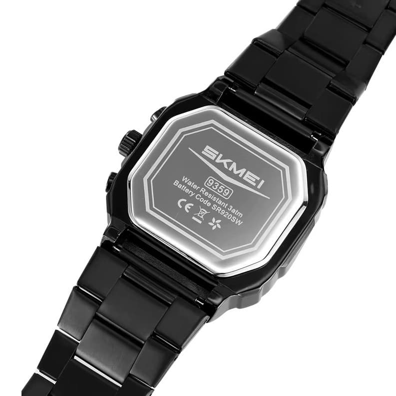 Годинники наручні 9359BK SKMEI, BLACK — фото 4