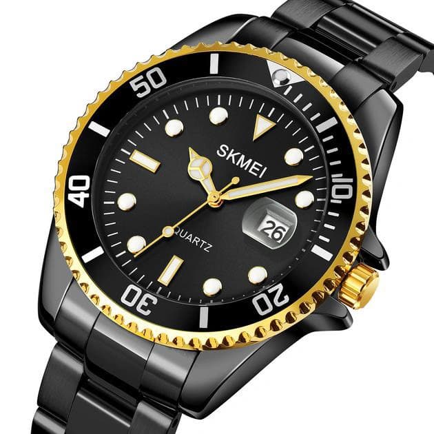 Годинники наручні 1779BKGD SKMEI, BLACK-GOLD — фото 2