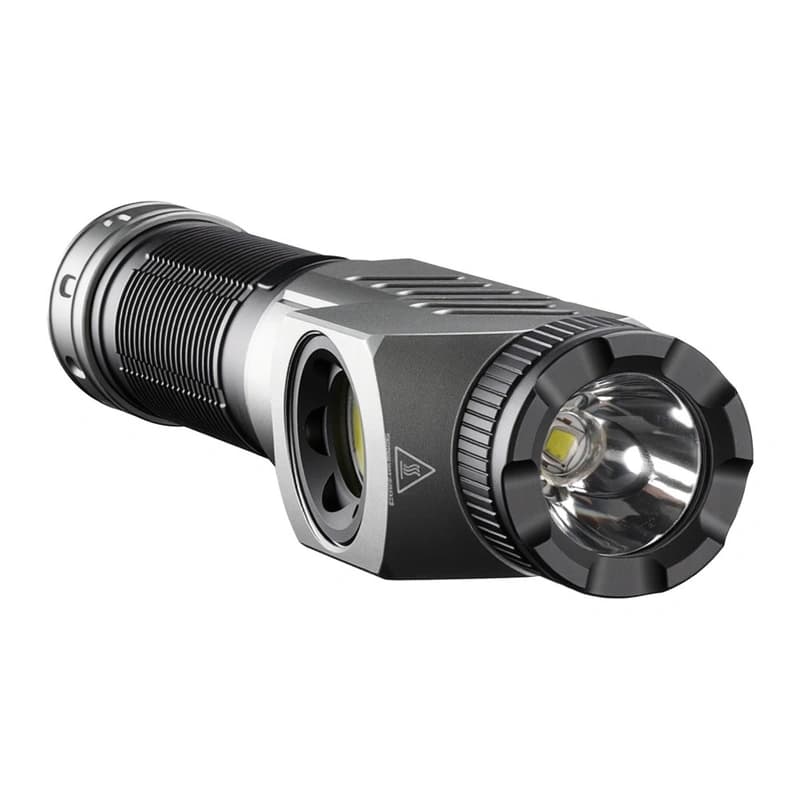 Тактичний ліхтар YEMAO YM-F303X, 1600LM, акумулятори 1x21700 (1x5000 mAh), поворотна голова — фото 3