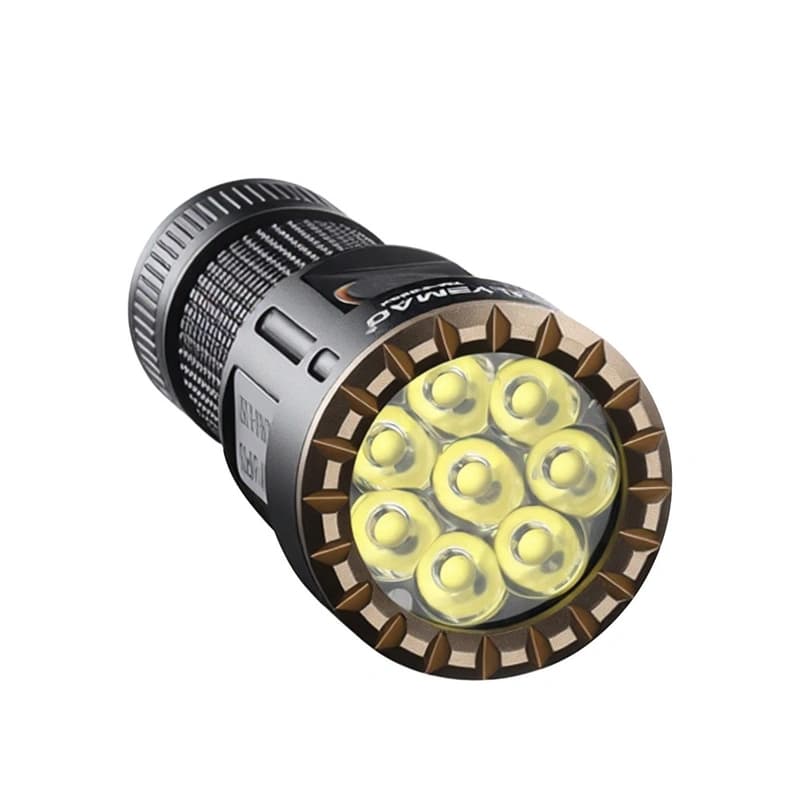 Тактичний ліхтар YEMAO YM-F883X, 3000LM, акумулятори 18650 + 18350 (3200 + 1500 mAh) — фото 3