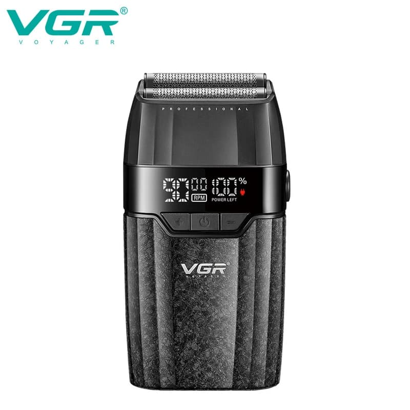 Електробритва VGR V-640S шейвер, подвійне лезо, 9000 RPM, LED Display — фото 2
