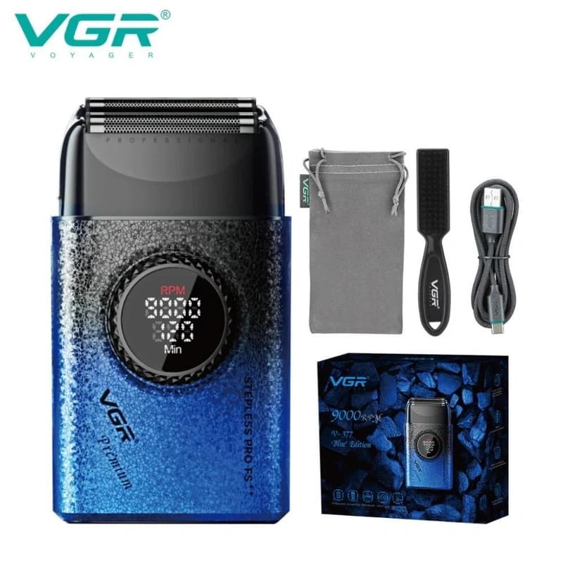 Електробритва VGR V-377 BLUE шейвер
