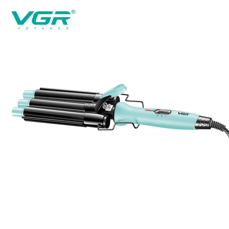 Плойка потрійна VGR V-595 BLUE