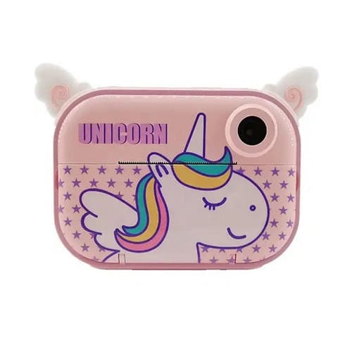 Дитячий фотоапарат миттєвого друку YT008, PINK UNICORN з підтримкою microSD card, 3Y+, WiFi — фото 4