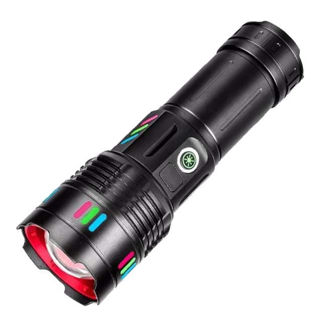 Ліхтар NIGHT VISION FLUORESCENCE 708 WHITE LASER LED PM30-TG, Power Bank, 1x38650, ЗП Type-C, zoom, Box — фото 3