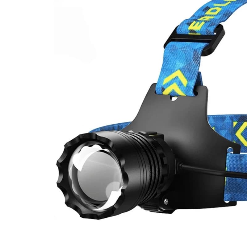 Ліхтар налобний BL-25CC-P360, 3x18650, Power Bank, ЗП Type-C, zoom, Box — фото 2
