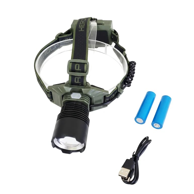 Ліхтар налобний CT023-TG-60W, Power Bank, 2x18650/2x21700, ЗП Type-C, zoom — фото 4