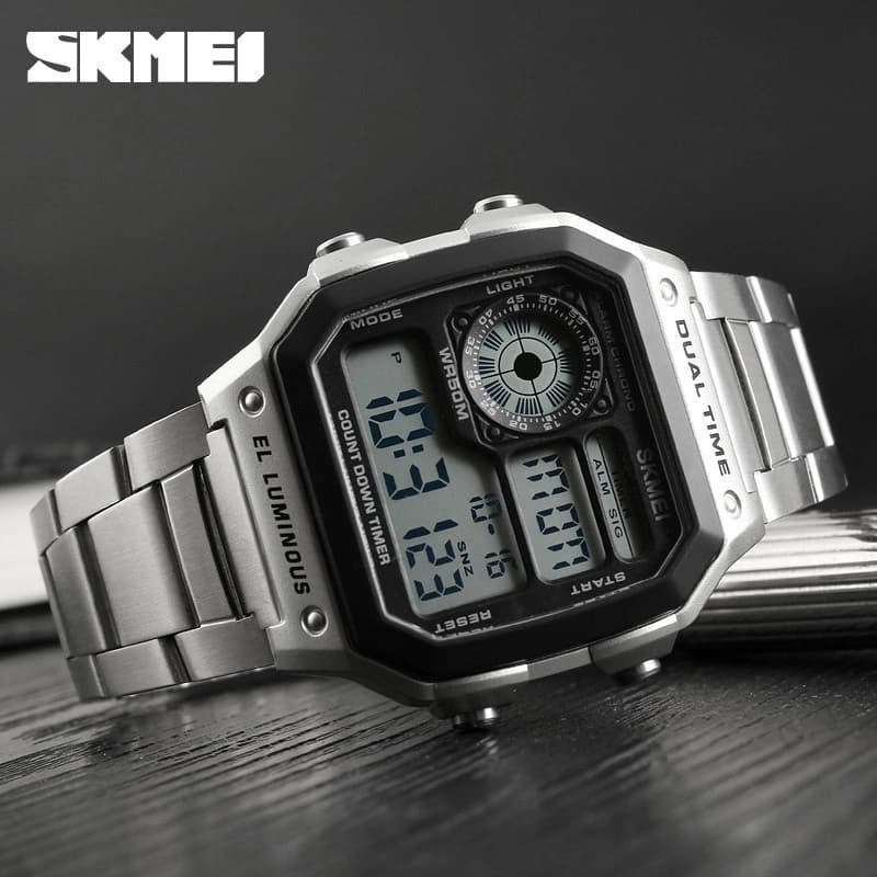 Годинники наручні 1335SI SKMEI, SILVER — фото 3