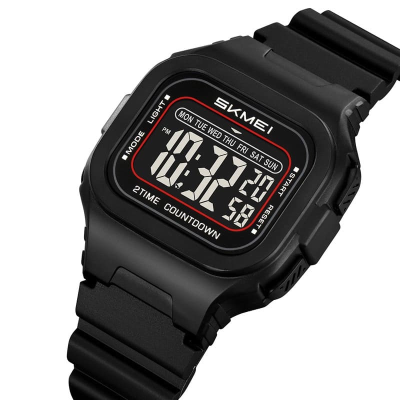 Годинники наручні 2343BKBK SKMEI, BLACK/BLACK — фото 4