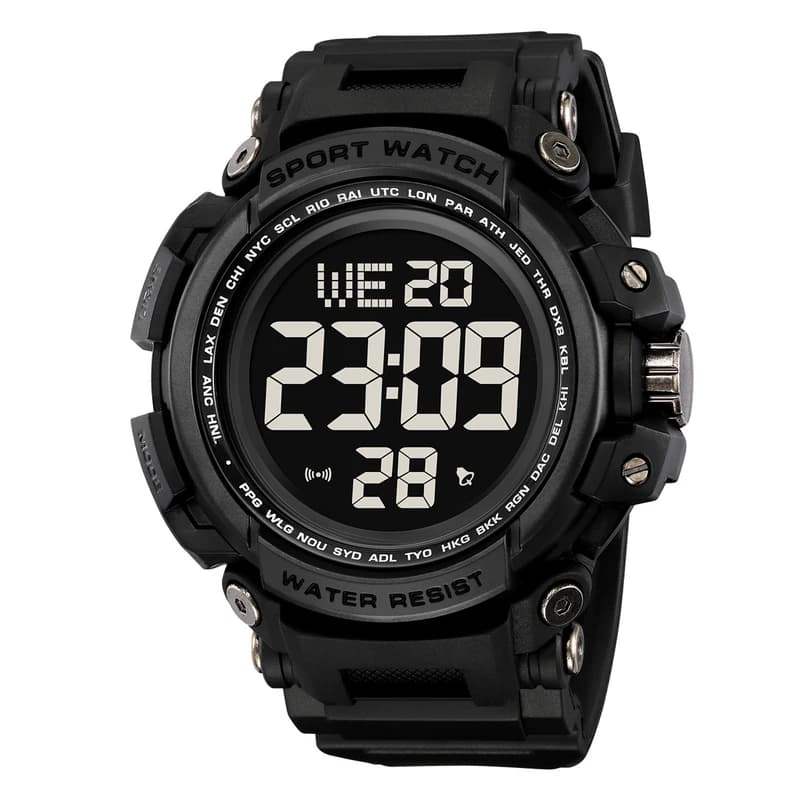 Годинники наручні 2422BK SKMEI, BLACK — фото 2