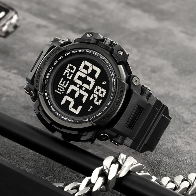 Годинники наручні 2422BK SKMEI, BLACK — фото 6