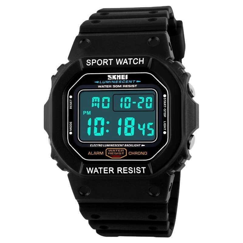 Годинники наручні 1134BKBK SKMEI, BLACK/BLACK