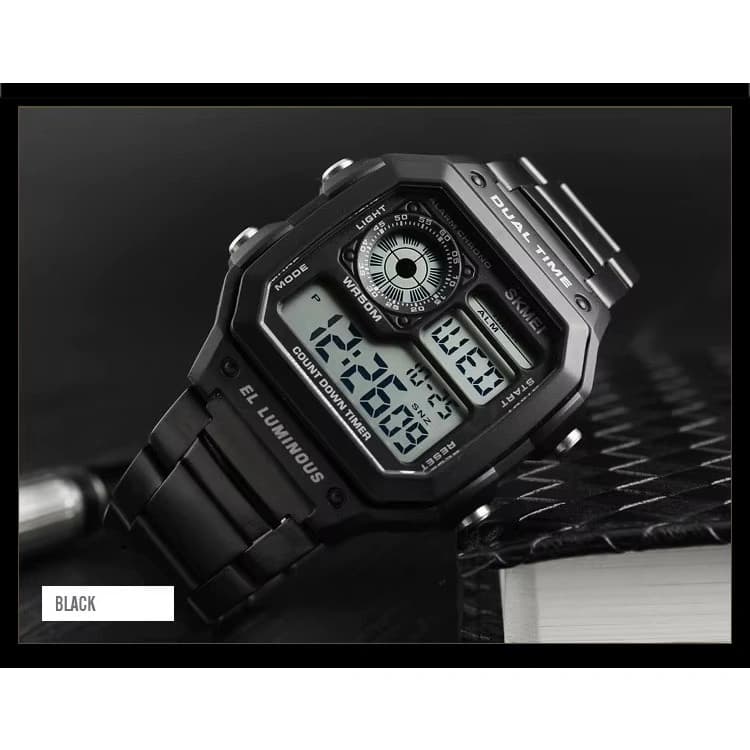 Годинники наручні 1335BK SKMEI, BLACK — фото 4