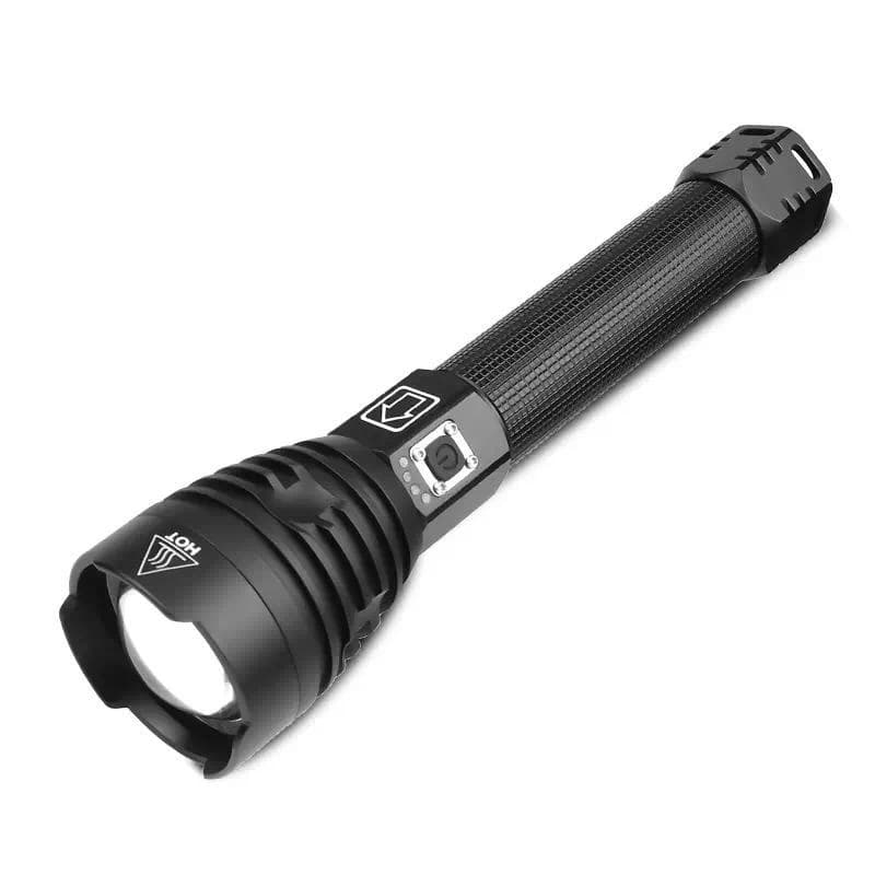 Ліхтар BL-601-P90, 2x26650/2x18650, ЗП Type-C, індикація заряду, zoom, Box — фото 9