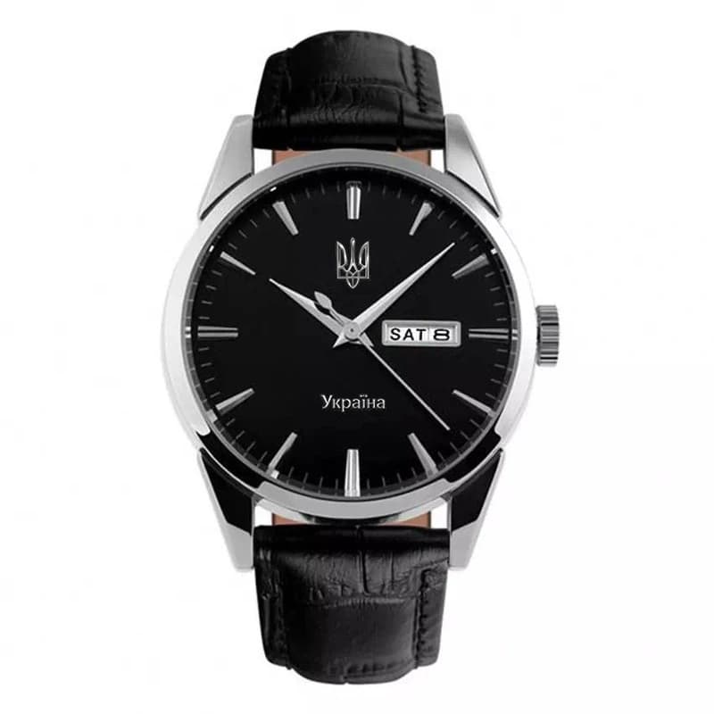 Годинники наручні 9073SIBK-B SKMEI, SILVER-BLACK (MEN), UKRAINE
