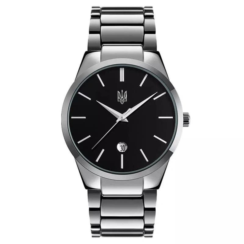 Годинники наручні 9140SIBK SKMEI, SILVER-BLACK, UKRAINE