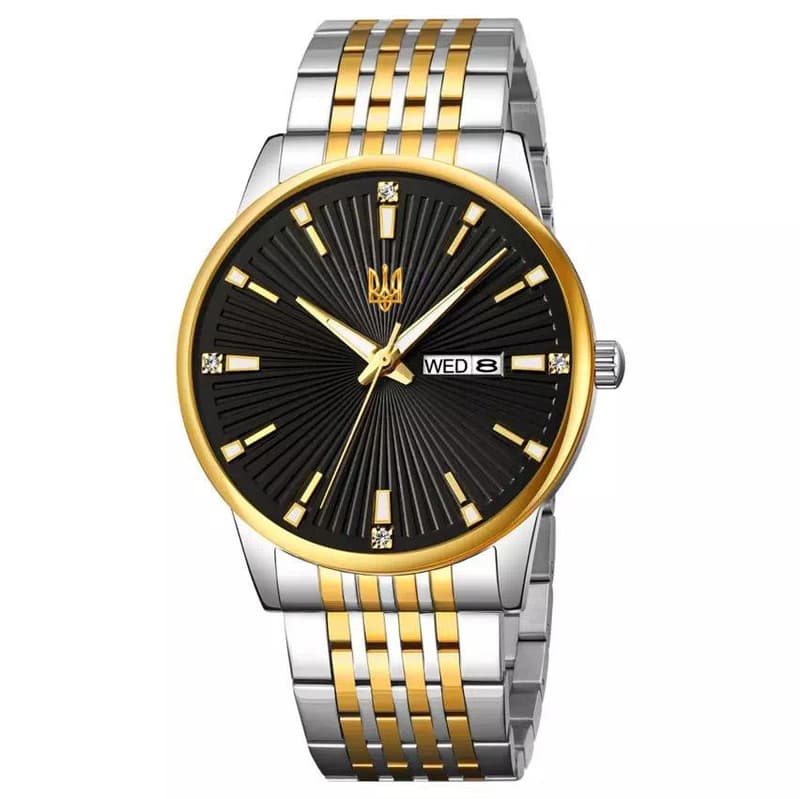 Годинники наручні 9323TGDBK SKMEI, SILVER-GOLD-BLACK, UKRAINE