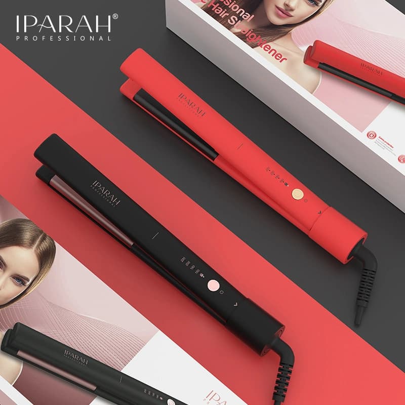 Випрямляч для волосся IPARAH P-103B BLACK, 4 режими, 160-220°C, керамічне покриття, 58 W — фото 6