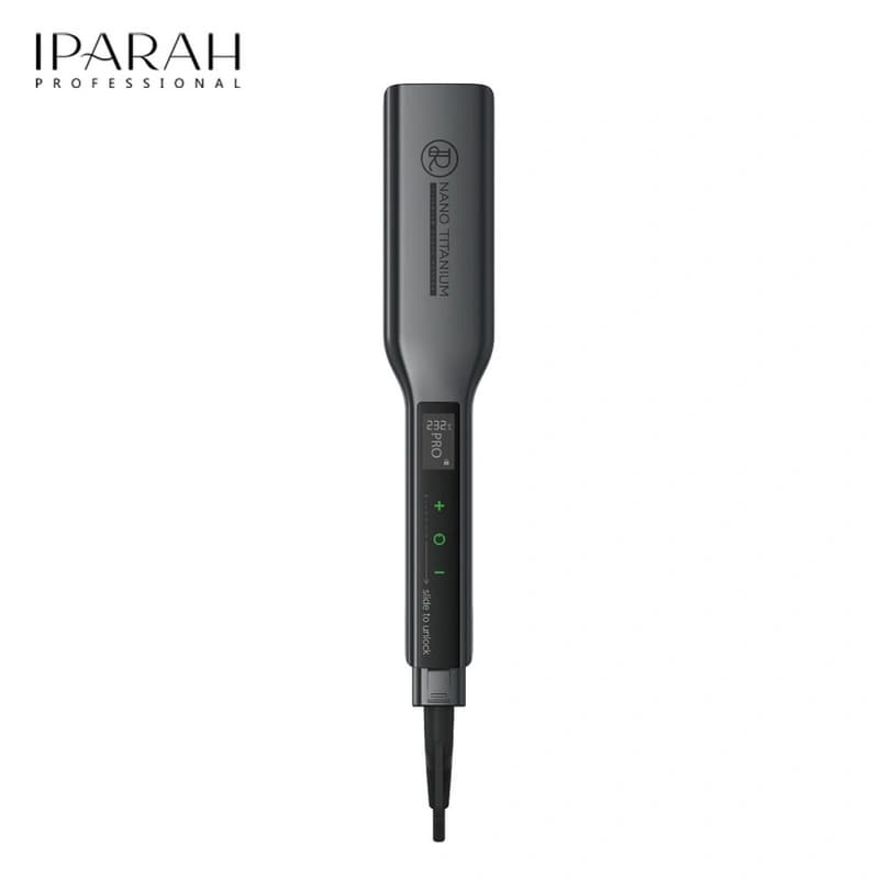 Випрямляч для волосся IPARAH P-128B GREY, 39мм, 50-232 ° C, керамічне покриття, 50 W, LED display — фото 9
