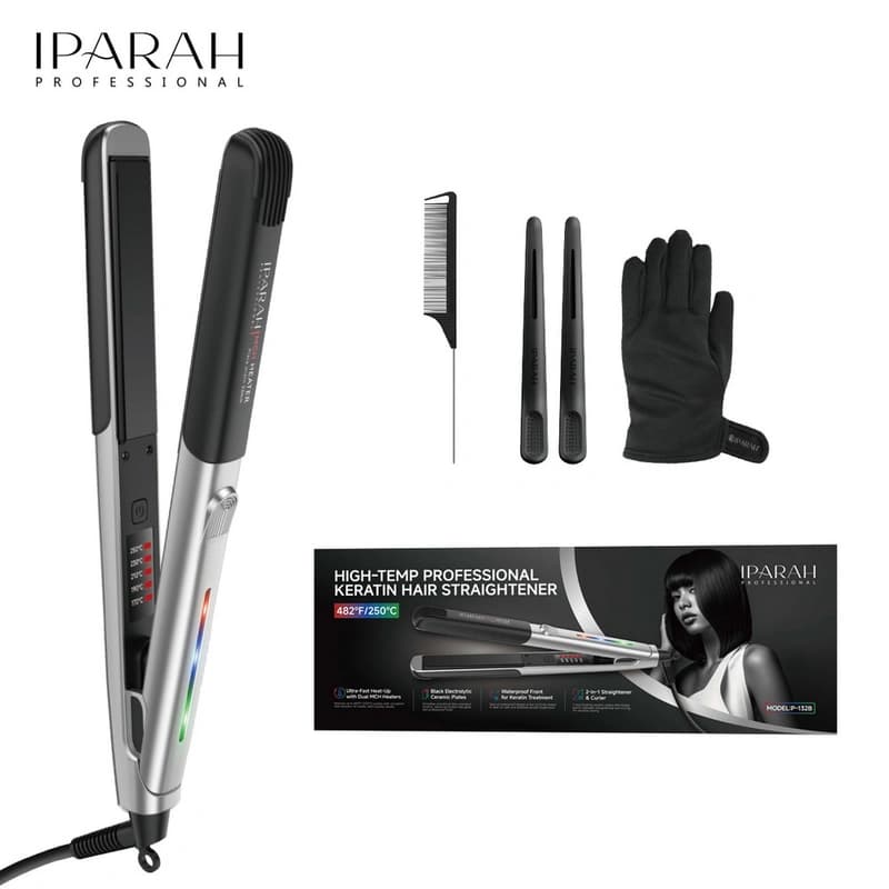 Випрямляч для волосся IPARAH P-132B GREY