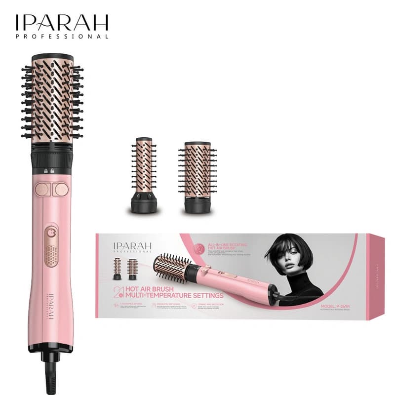 Фен-стайлер IPARAH 2 в 1 P-269R PINK