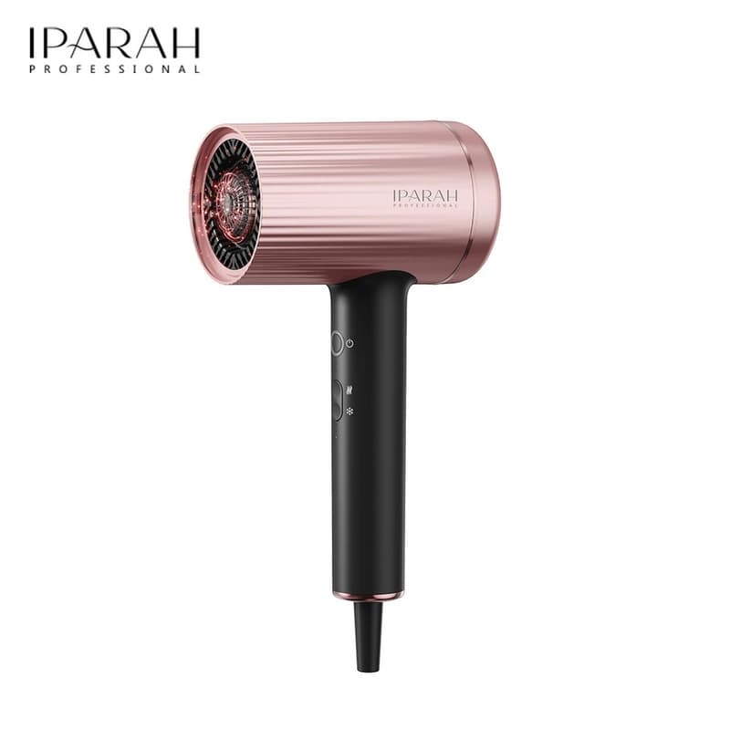 Професійний фен IPARAH P-300P PINK, 2 рівня обдува, 3 рівня температури, 1500W-1600W, ефірна олія — фото 7