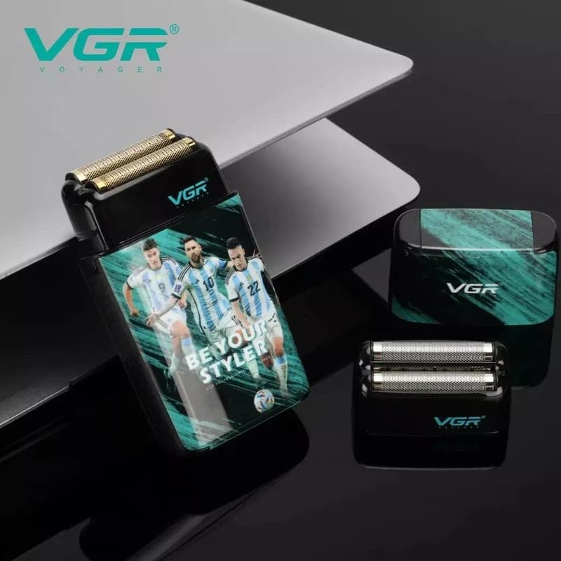 Електробритва VGR V-309 шейвер, подвійне лезо, 6500-7500 RPM, LED Display — фото 2