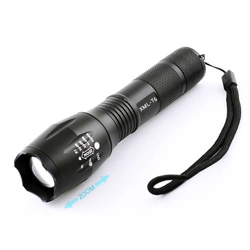 Ліхтар Police 1831-T6, 1х18650/3хААА, ЗП USB, zoom, Box — фото 1