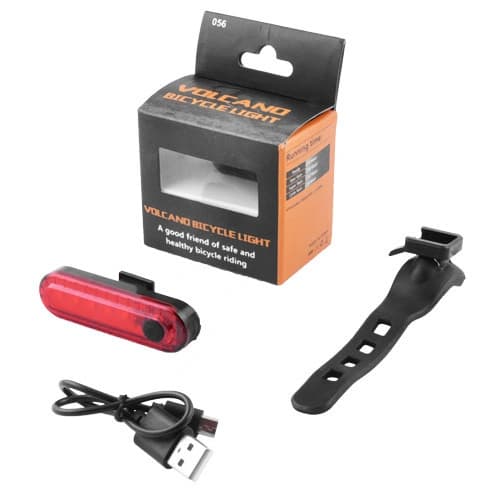 Велоліхтар STOP + Security маячoк BSK-2275 / HJ-056-5SMD, Li-Ion акум., Waterproof, ЗП microUSB — фото 4