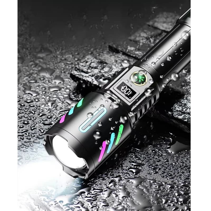Ліхтар NIGHT VISION FLUORESCENCE W514/1143-WHITE LASER LED PM10-TG, 1x26650, Power Bank, ЗП Type-C, zoom — фото 10