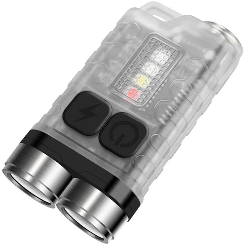 Ліхтар S02/V3-2LM+4SMD(RGB), Li-Ion акумулятор, ЗП Type-C — фото 2