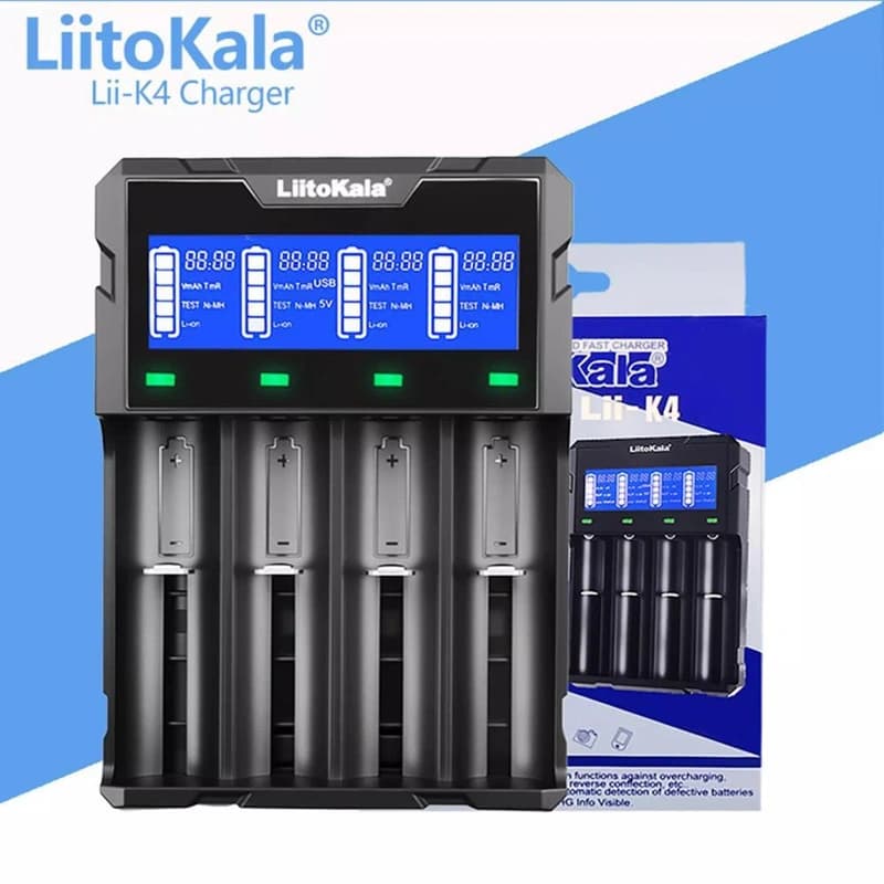 Зарядний пристрій LiitoKala Lii-K4