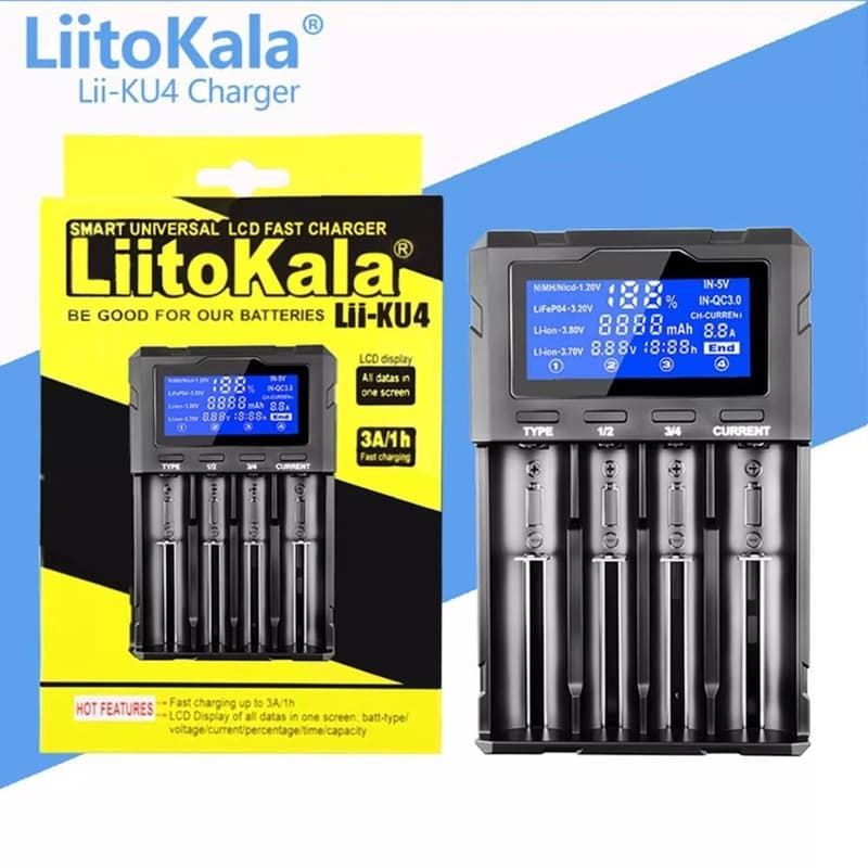 Зарядний пристрій LiitoKala Lii-KU4