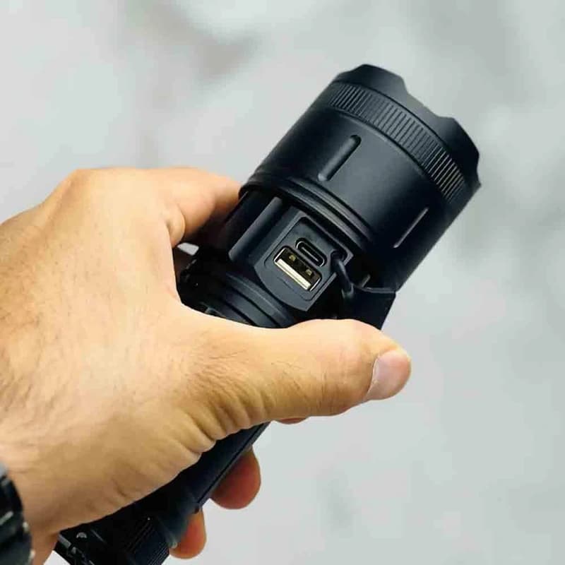 Ліхтар YEMAO YM-G31 TG, 1x38650, ЗУ Type-C, zoom — фото 6