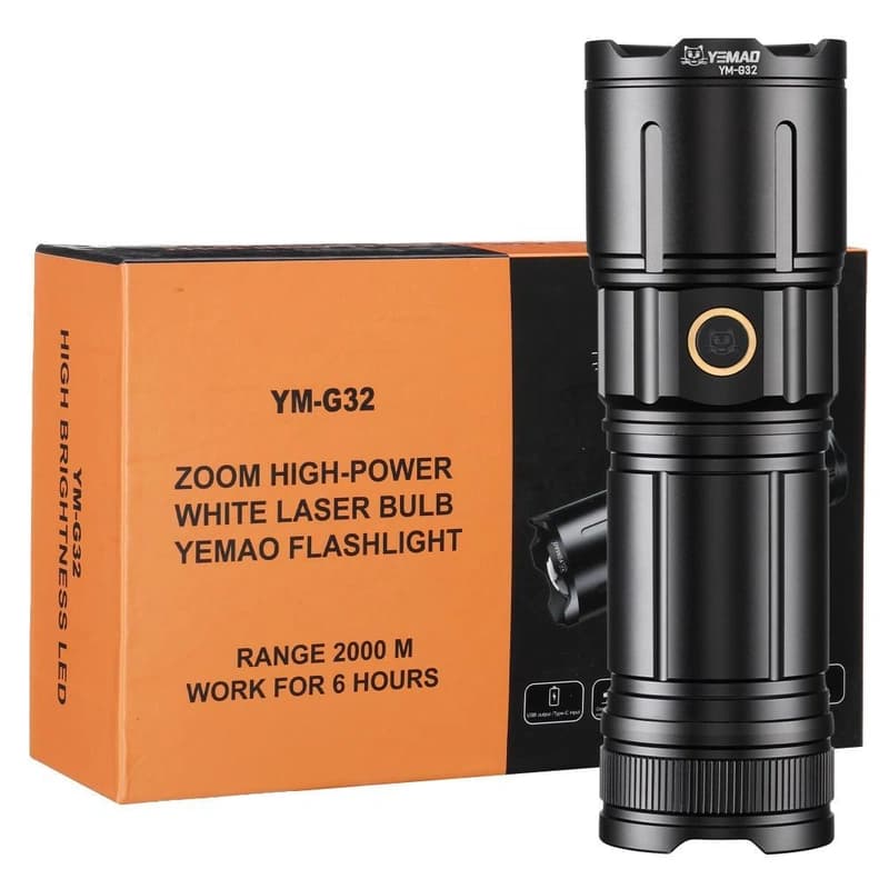 Ліхтар YEMAO YM-G32 TG, 1x38650, ЗУ Type-C, zoom