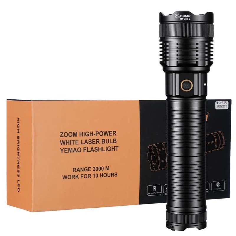 Ліхтар YEMAO YM-G34-2 TG 30W, 1x381350, Power Bank, ЗУ Type-C, zoom
