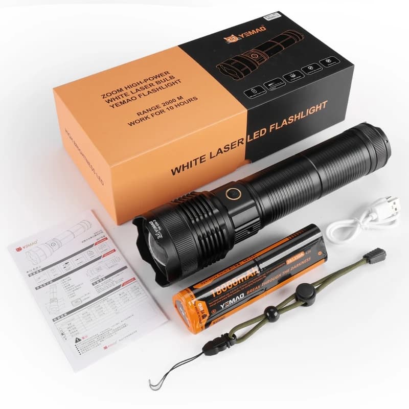Ліхтар YEMAO YM-G34-2 TG 30W, 1x381350, Power Bank, ЗУ Type-C, zoom — фото 4
