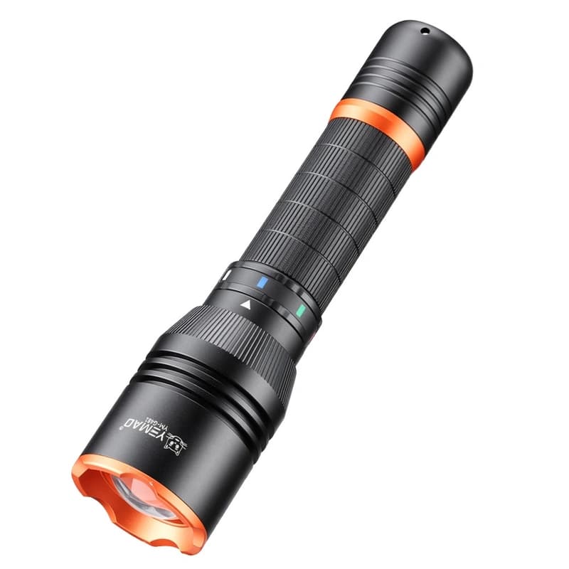 Ліхтар YEMAO YM-G481 4LED(Red+Green+Blue+White), Li-Ion акумулятор, ЗУ Type-C, zoom — фото 7