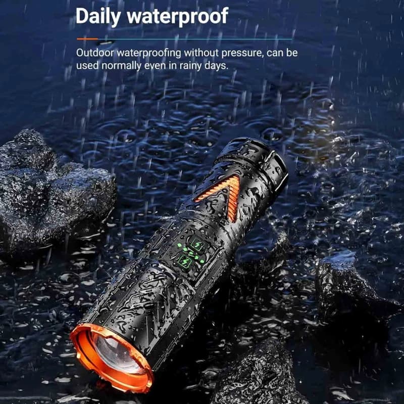 Ліхтар YEMAO YM-G531 TG 30W, 1x40700, Power Bank, ЗУ Type-C, zoom, захист від комарів — фото 4