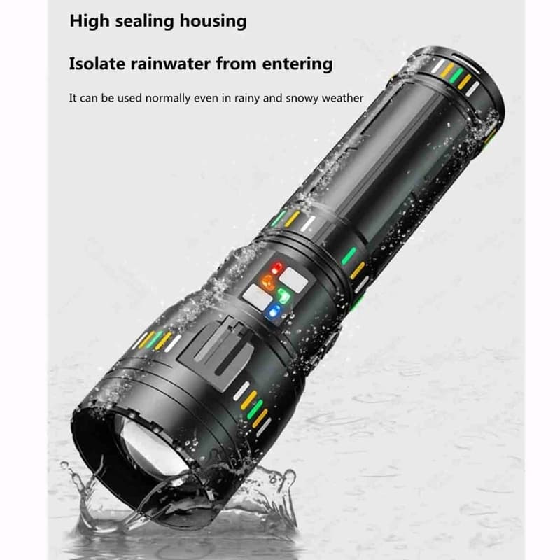 Ліхтар YEMAO YM-G600 TG 60W, 4x181350, Power Bank, ЗУ Type-C, zoom, кейс — фото 5