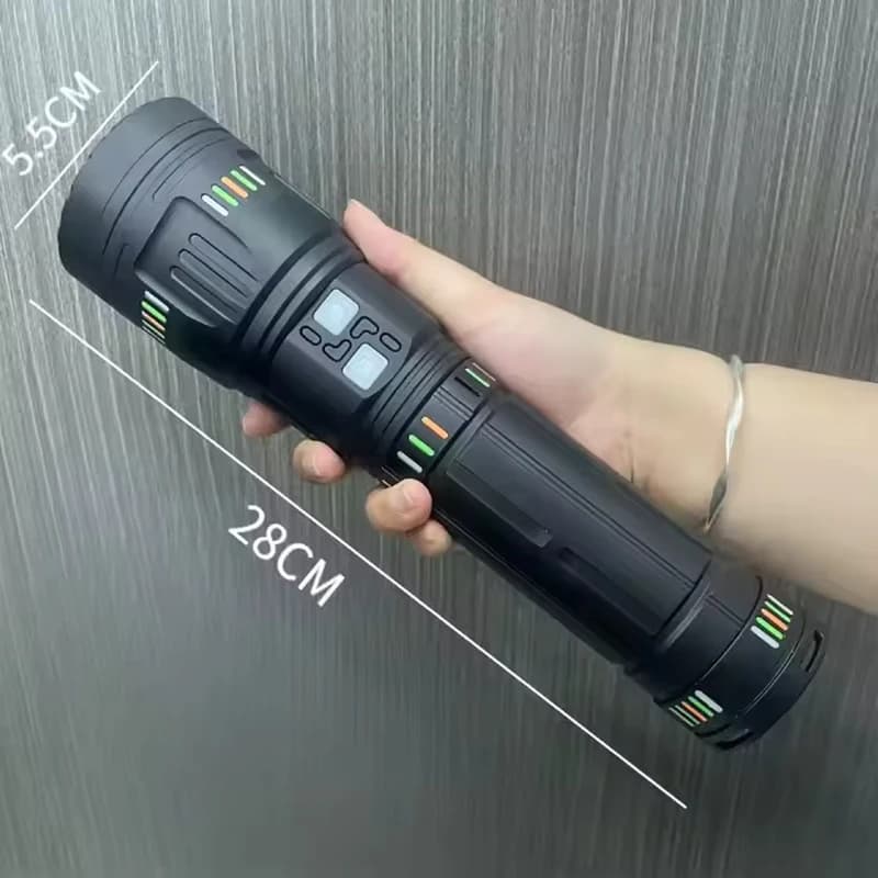 Ліхтар YEMAO YM-G600 TG 60W, 4x181350, Power Bank, ЗУ Type-C, zoom, кейс — фото 8