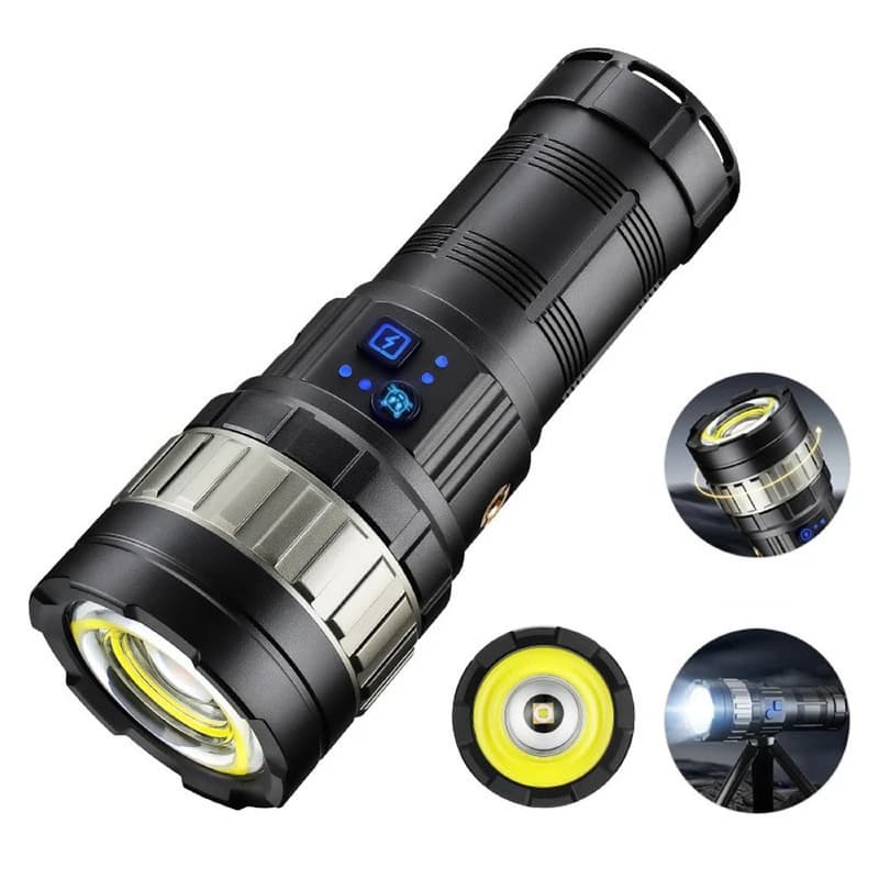 Ліхтар YEMAO YM-G931 TG 30W+COB, 1x40700, Power Bank, ЗУ Type-C, zoom — фото 8