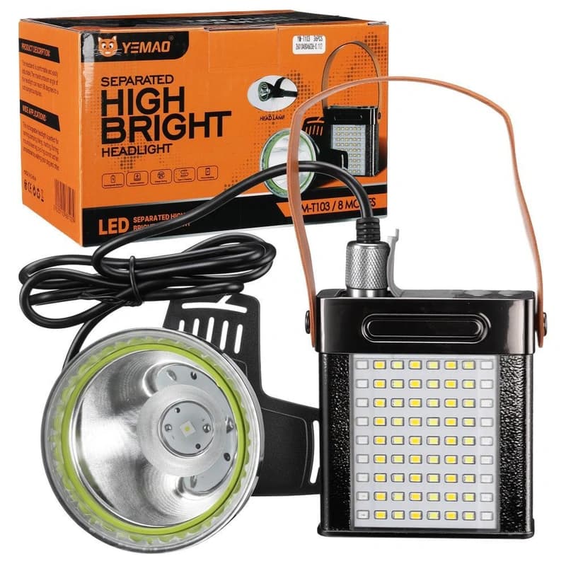 Ліхтар налобний YEMAO YM-T103 TG+SMD(White+Red)