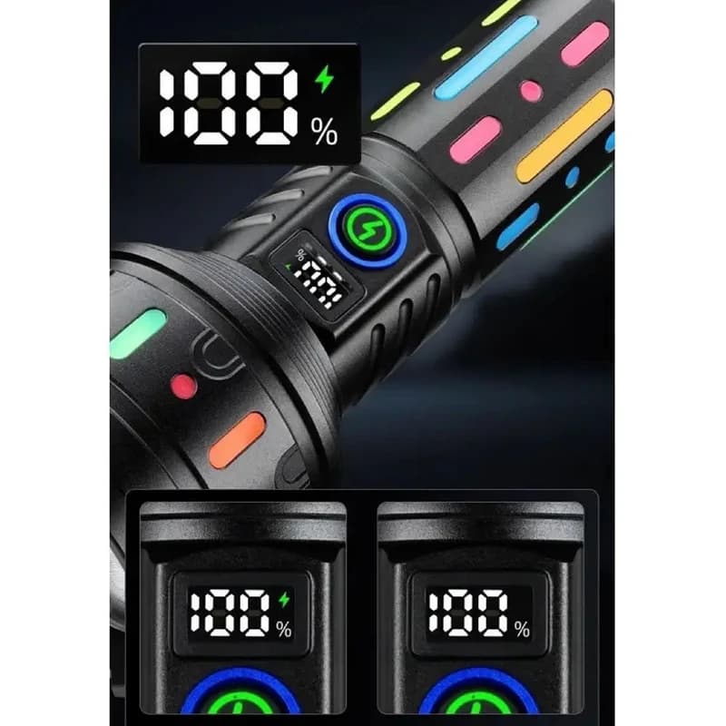 Ліхтар YEMAO YM-G705-2 TG, 1x33140, Power Bank, ЗУ Type-C, zoom — фото 6