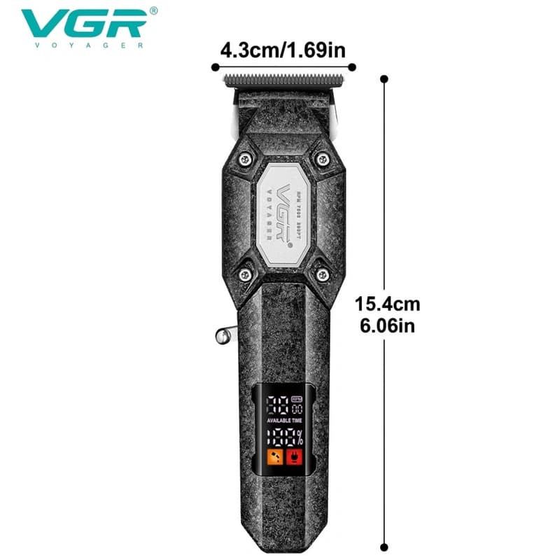 Тример VGR V-900B, 4 насадки, LED display, 7000 RPM — фото 3