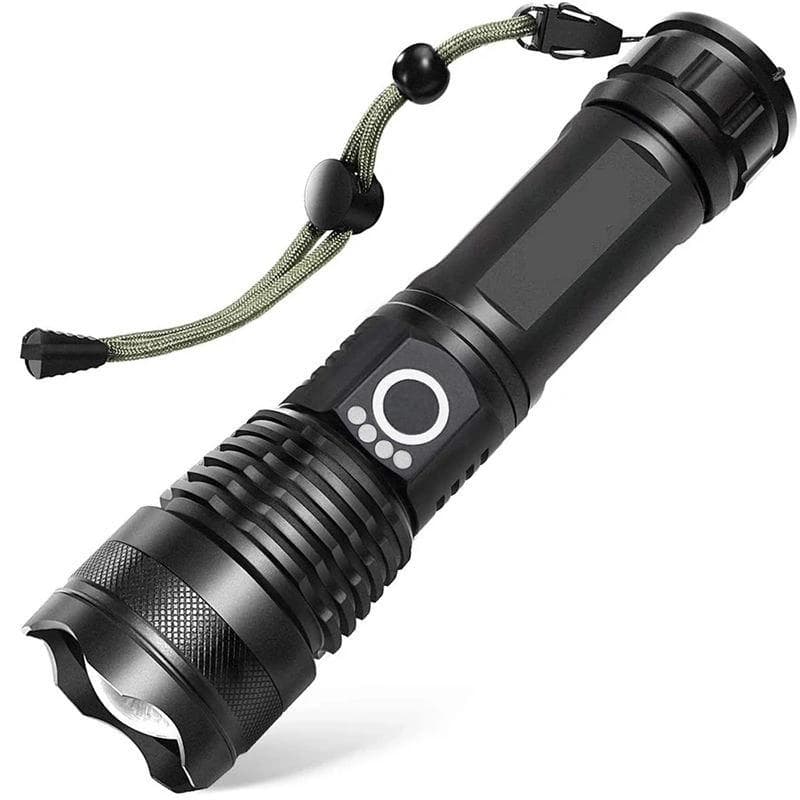Ліхтар Police X71A-HP90, 1x18650/3xAAA, індикація заряду, zoom, ЗУ Type-C, Box — фото 1